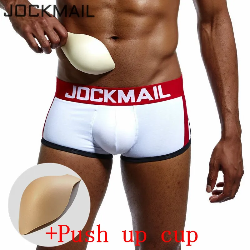 Bulge Enhancing Sexy Boxer Men Shorts Hombre Breathable Pouch Gay Underwear With Sponge Pad Cup Included.Boys,Youth & Adult Men