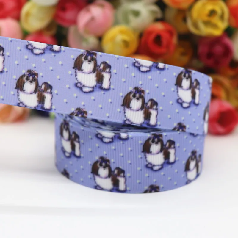 10 Yards 1'' 25MM japanische Cartoon-Tiere bedruckte Ripsbänder für Haarschleifen, DIY-Handarbeitsmaterial Y2020062702 – Detail 3