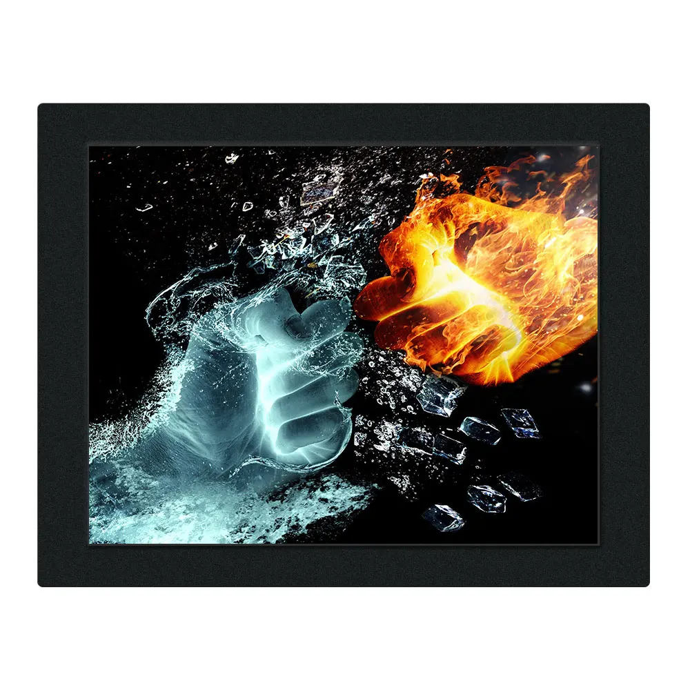 

Touchscreen Ip65 waterproof 17 Inch Industrial fanless quad core J1800 panel pc for touch koisk