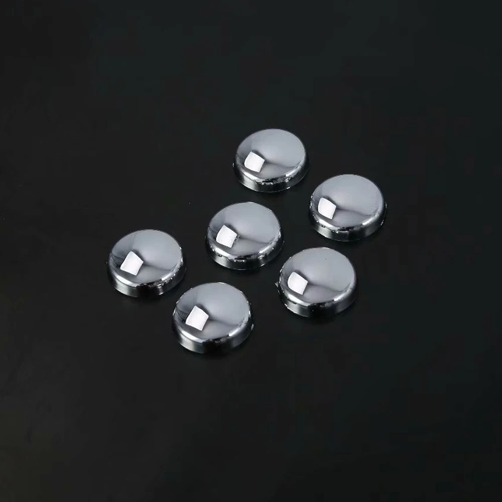 For Nissan NV200 Evalia 2013-2018 ABS Chrome Window Glass Screw Cover Trim Sticker Decoration Car Accessories Styling 6pcs