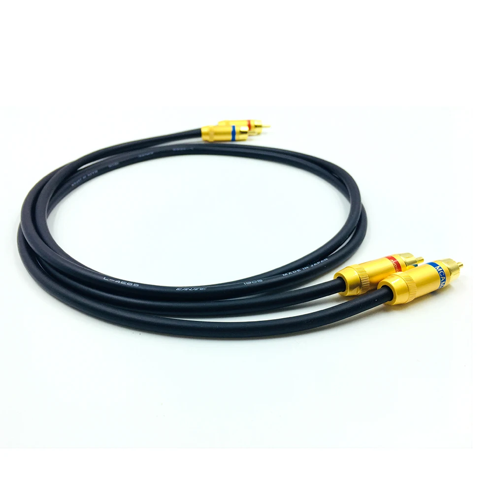 

HIFI RCA Cable SPDIF Digital Audio Cable / Thickened Wall Budweiser RCA + Canare L-4E6S Cable