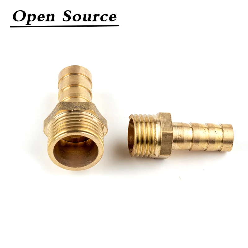 Hose Barb Tail 4~25MM Brass Pipe Fitting 1/8\