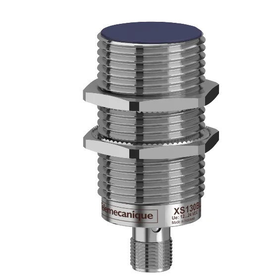 Индуктивный датчик XS130BHPAM12 XS1 M30, l68мм, латунь, sn15мм, 12 .. 24 В постоянного тока, M12