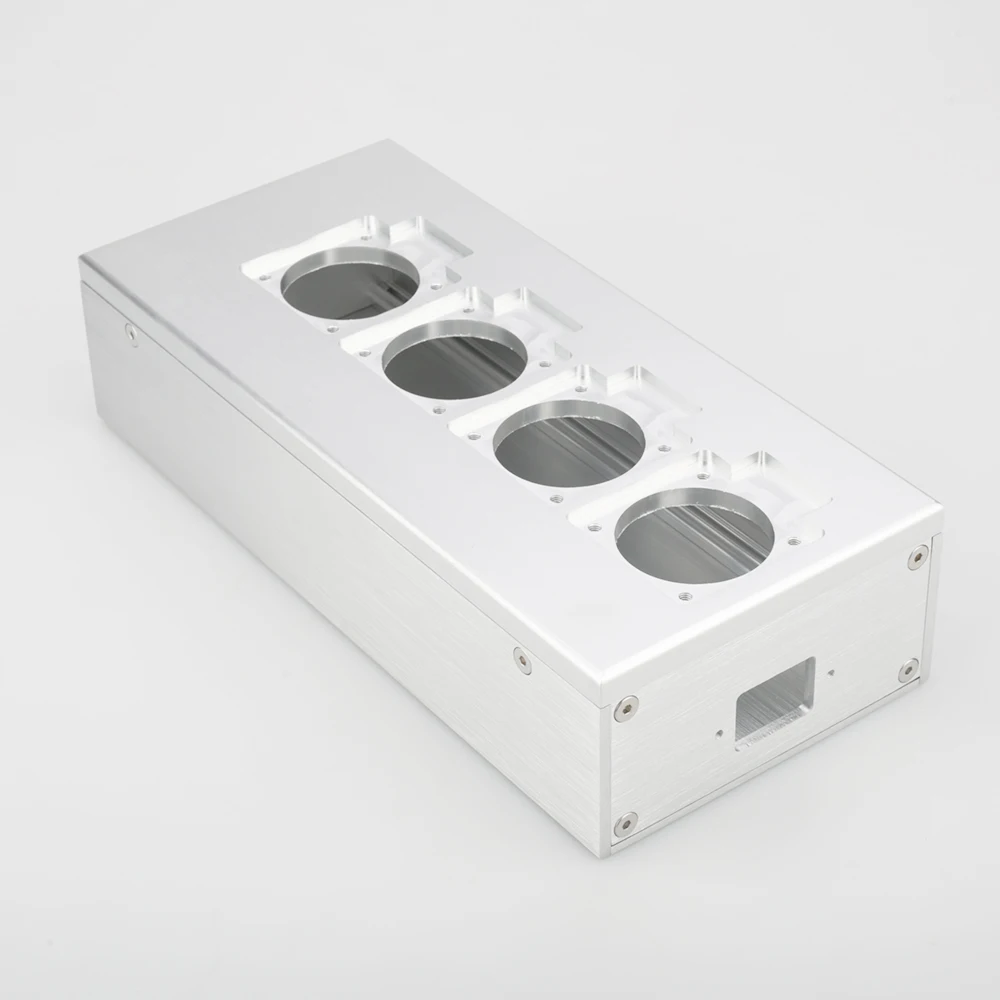 

Audiocrast PC1 Full aluminum HIFI EU power case European standard power socket chassis HiFi DIY box