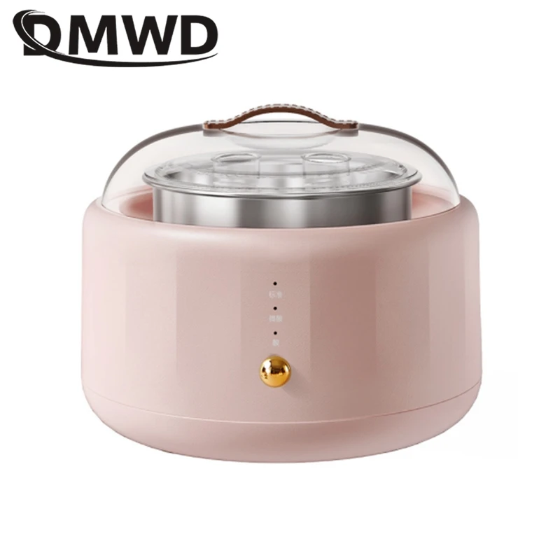 

DMWD Household DIY Yogurt Machine Natto Rice Wine Maker Stainless Steel Liner Automatic Fermentation 3 gears Acidity 220V