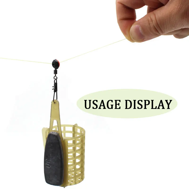 25 قطعة اكسسوارات صيد سمك الشبوط المغذية الصيد المفاجئة يدور ل طريقة المغذية الكارب الحفارات موصل ل الكارب محطة معالجة