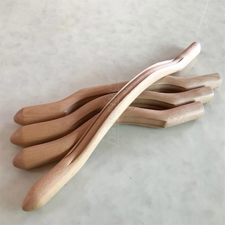 1 Set 4 Pcs Guasha Scraping Stick for Back Shoulder Neck Waist Leg Massage Tools Made From Natural Wood Fast Large Area Gua Sha