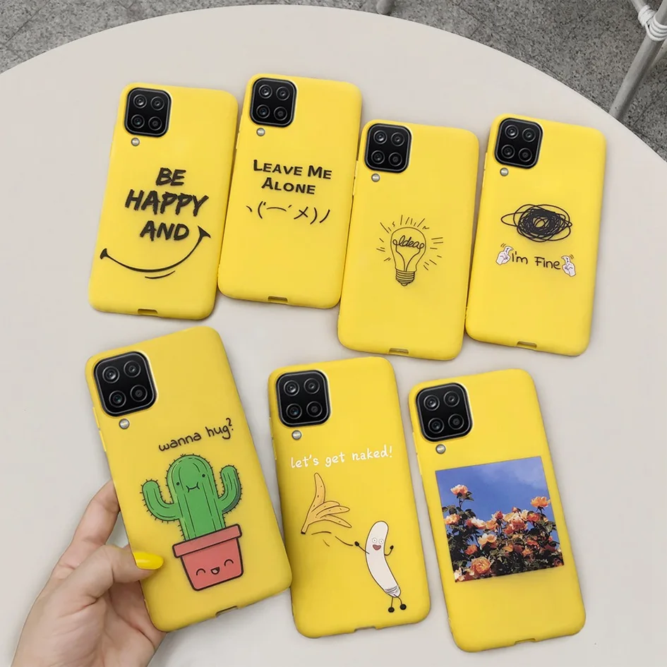 For Samsung Galaxy A12 Case Samsung A42 5G Lovely Heart Cover Back Fundas For Samsung A 12 SM-A125F SM-A426B A 42 5G Phone Cases