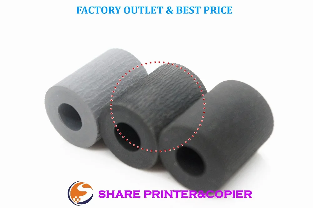 2BR06520 2F906240 2F906230 Paper Pickup Roller rubber tire for Kyocera FS1028 1035 1100 1125 1120 1128 1300 1320 1370 3900 4000