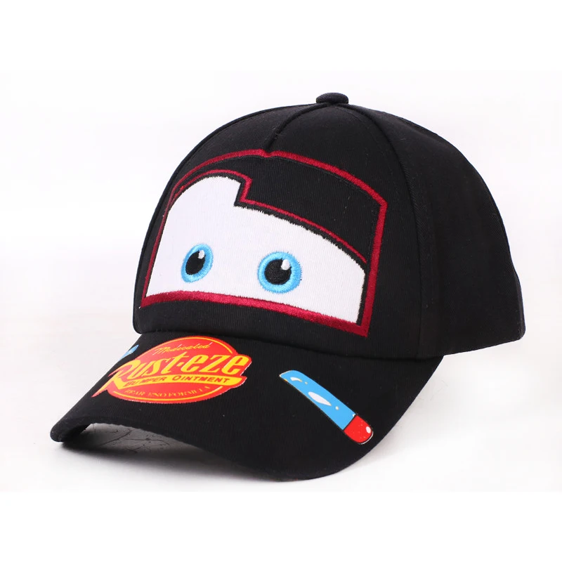 Spring Autumn Baby Boy Girl Baseball Cap Children Cute Hat Cartoon Pixar Cars Lightning McQueen 95 Kids Popular Hip Hop Snapback