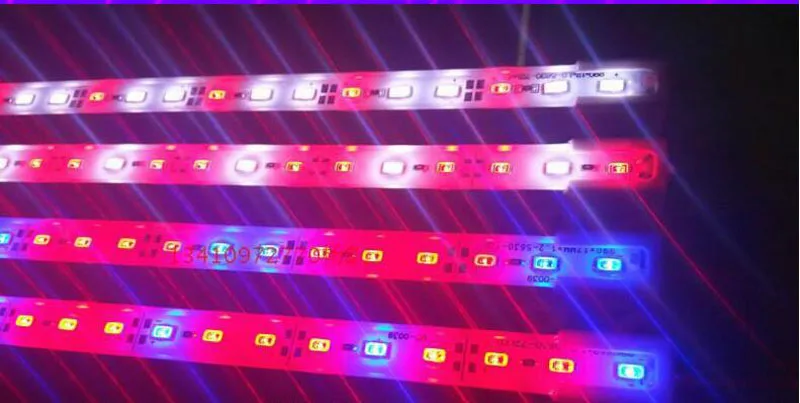 

20pcs/lot LED Grow Lights Lamp Tubes SMD5630 DC 12v 1m 18w Led Plant Blue Red White Aquarium Greenhouse Hydroponic Plant