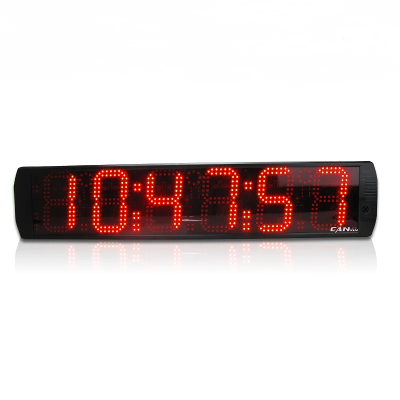 Ganxin for Portable 5 inch Digits LED Electronic Timing Clock Running Events Equipment