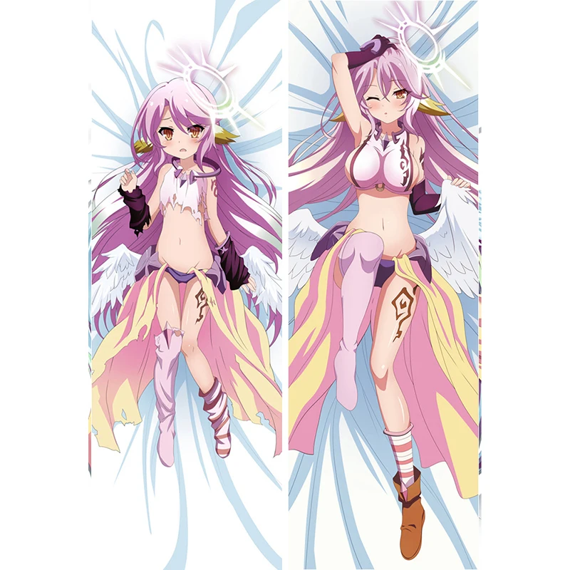 

Новый дизайн наволочки Dakimakura Jibril мягкая обнимающая подушка для кровати
