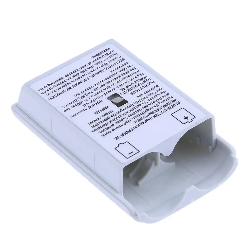 Game Battery Case for Xbox 360 Battery Case Wireless Controller Rechargeable Battery Cover with Sticker Gamepad Accessories