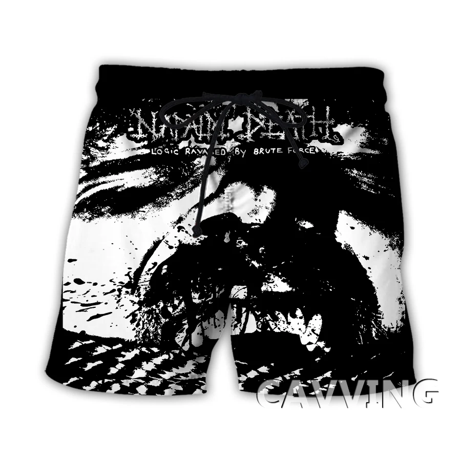 CAVVING 3D Printed  Napalm Death  Summer Beach Shorts Streetwear Quick Dry Casual Shorts Sweat Shorts for Women/men