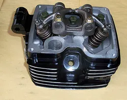 CG200 LF200 LX200 EURO 2 Square Motorcycle Cylinder Head With Up Rocker Valve CDI Engine Parts