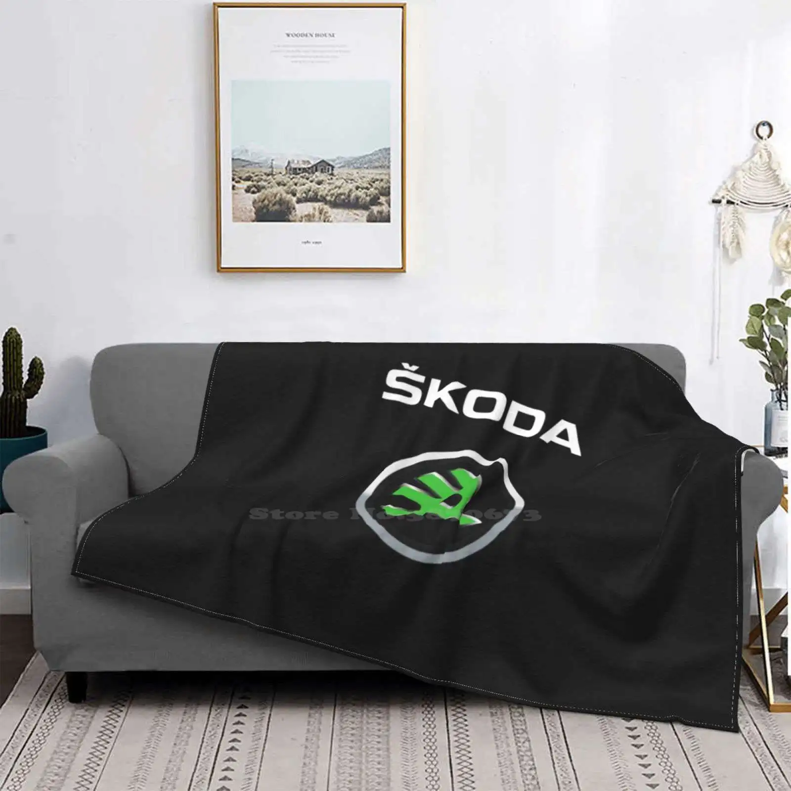 

Best Seller-Skoda Logo Merchandise All Sizes Soft Cover Blanket Home Decor Bedding Skoda Logo Skoda Logo Skoda Logo Stuff