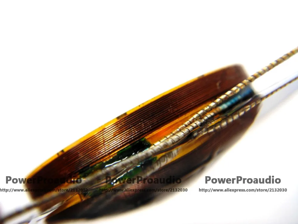 Alta qualidade titânio 24.8mm alto-falante tweeters titânio diafragma alto-falante bobina de voz 10 pçs/lote