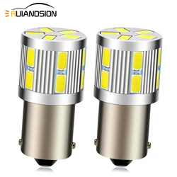 2Pcs 1156 P21W 382 AC 6V 12V 24V 17 SMD 5630 450LM LED BA15S Reverse Rear Brake Tail Stop Turn Singal CAR Light Bulb White 6000K