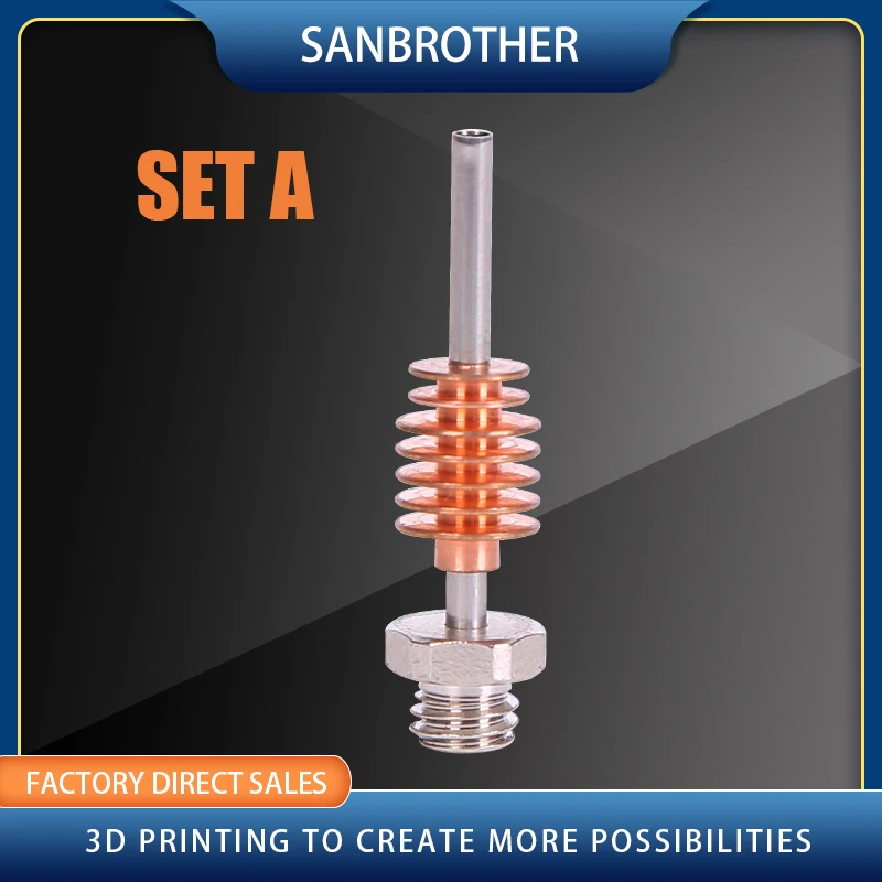 MQ Mozzie Hotend Replacement Heat Break Throat For Nf-crazy Hotend Nf-crazy Plus Magnum 3D Printer Parts