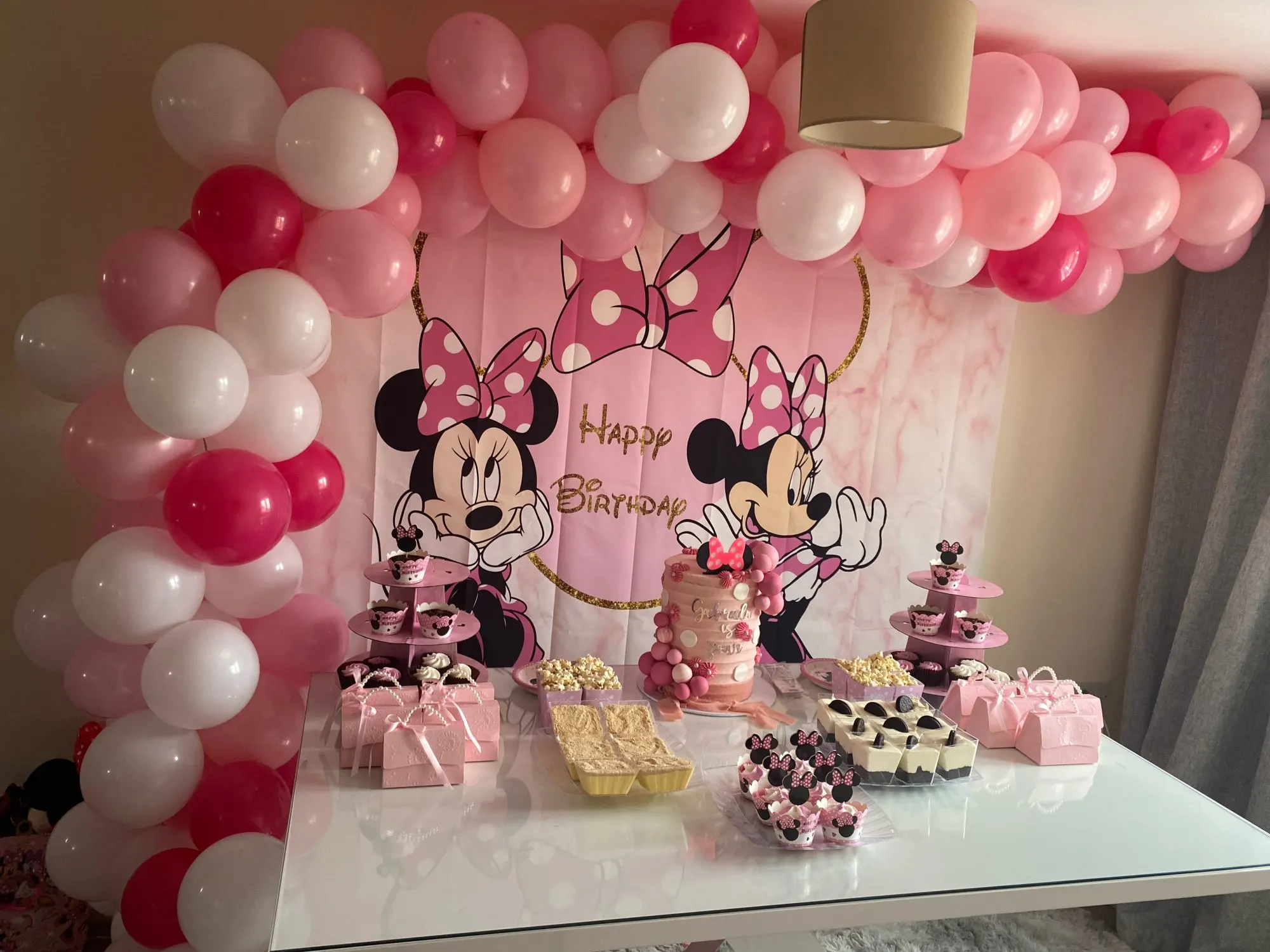 Disney Mickey Minnie Mouse Photography Backgrounds Cloth Photo Shootings Backdrops For Kids Birthday Party Baby Shower Backdrops