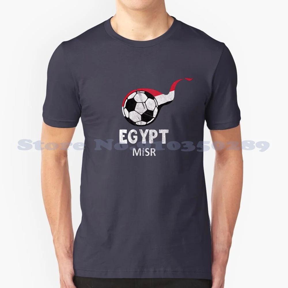 Egypt Misr Football Soccer T-Shirt Summer Funny T Shirt For Men Women June 2018 Salah Soccer Football