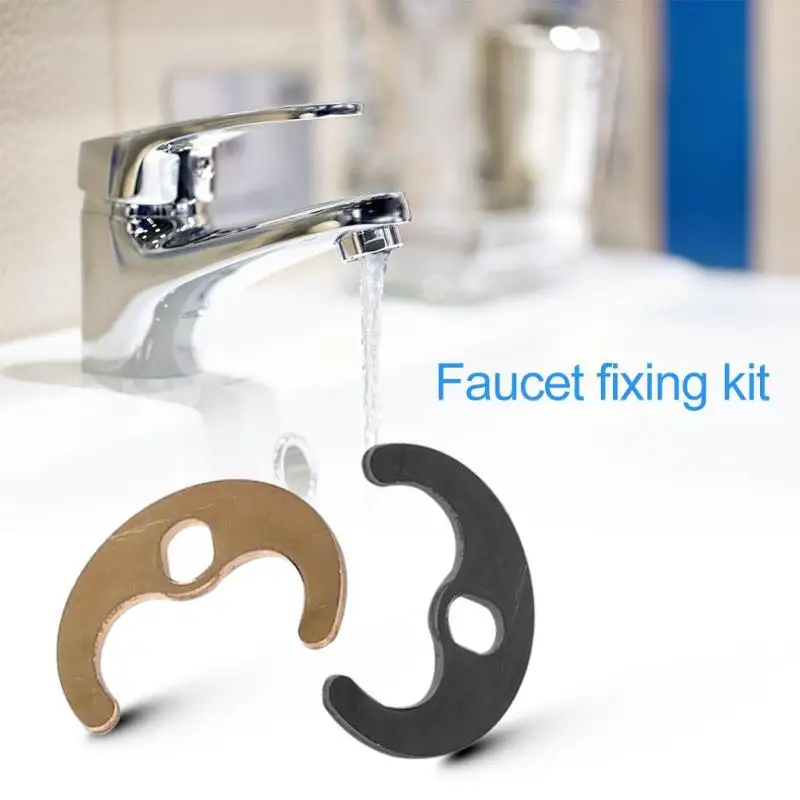 Tap Faucet Fixing Fitting Kit Bolt Washer Wrench Plate Kitchen Basin Tool Plastic Hexagonal Wrench for Repairing Faucets