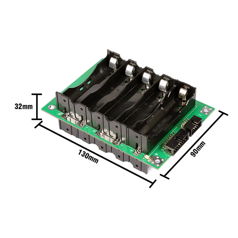Obudowa power banku 10S 18650, pakiet baterii 36V, obwody balansujące litowe, BMS 25A 50A, e-bike, samochód elektryczny, rower, uchwyt na baterie 18650