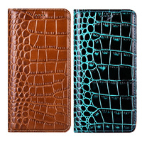 Crocodile Genuine Leather Case For Xiaomi Mi 10 Ultra 5 6 5S Plus Mi 8 9 Lite SE 9T CC9 Note 10 Pro A3 Mi8 Mi9 Coque Cover Funda