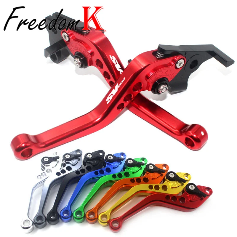 For SV650/X SV 650 2016 2017 2018 2019 2020 2021 Short Motorcycle Accessories CNC Adjustable Brake Clutch Levers