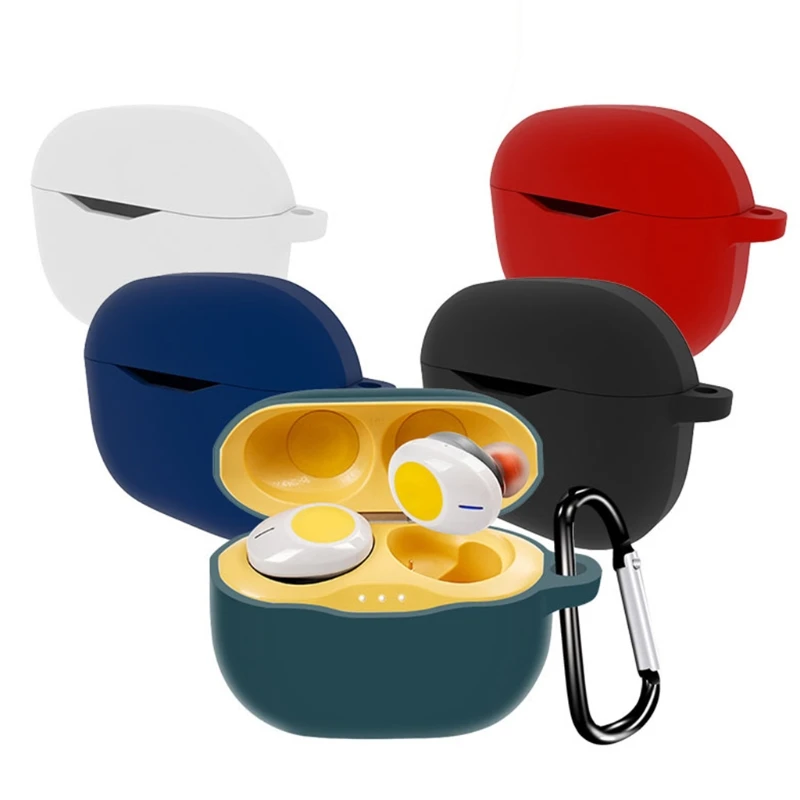 กรณีป้องกัน SkinCompatible-JBL Tune T120TWS/T125TWS ชาร์จกรณี Anti-ฝุ่น Soft ซิลิโคนกรณี