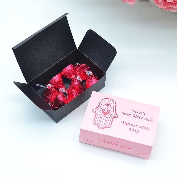 Personalized laser cut bar mitzvah and bat mitzvah drawer boxes