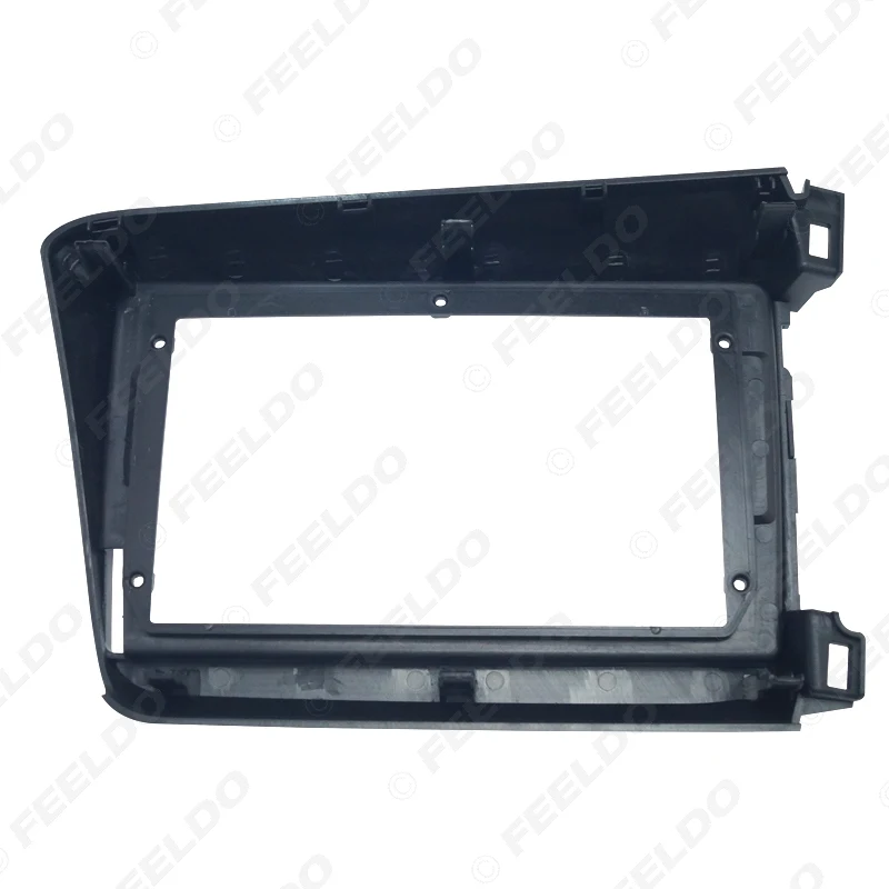 FEELDO Car 2DIN CD/DVD GPS Navigation Fascia Frame Adapter For Honda Civic 12-15 9