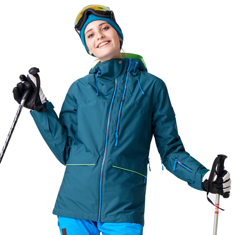 

RUNNING RIVER Brand Hooded Women Ski Jacket High Quality Professional Sports Clothing Woman Outdoor Sports Jackets N7450N