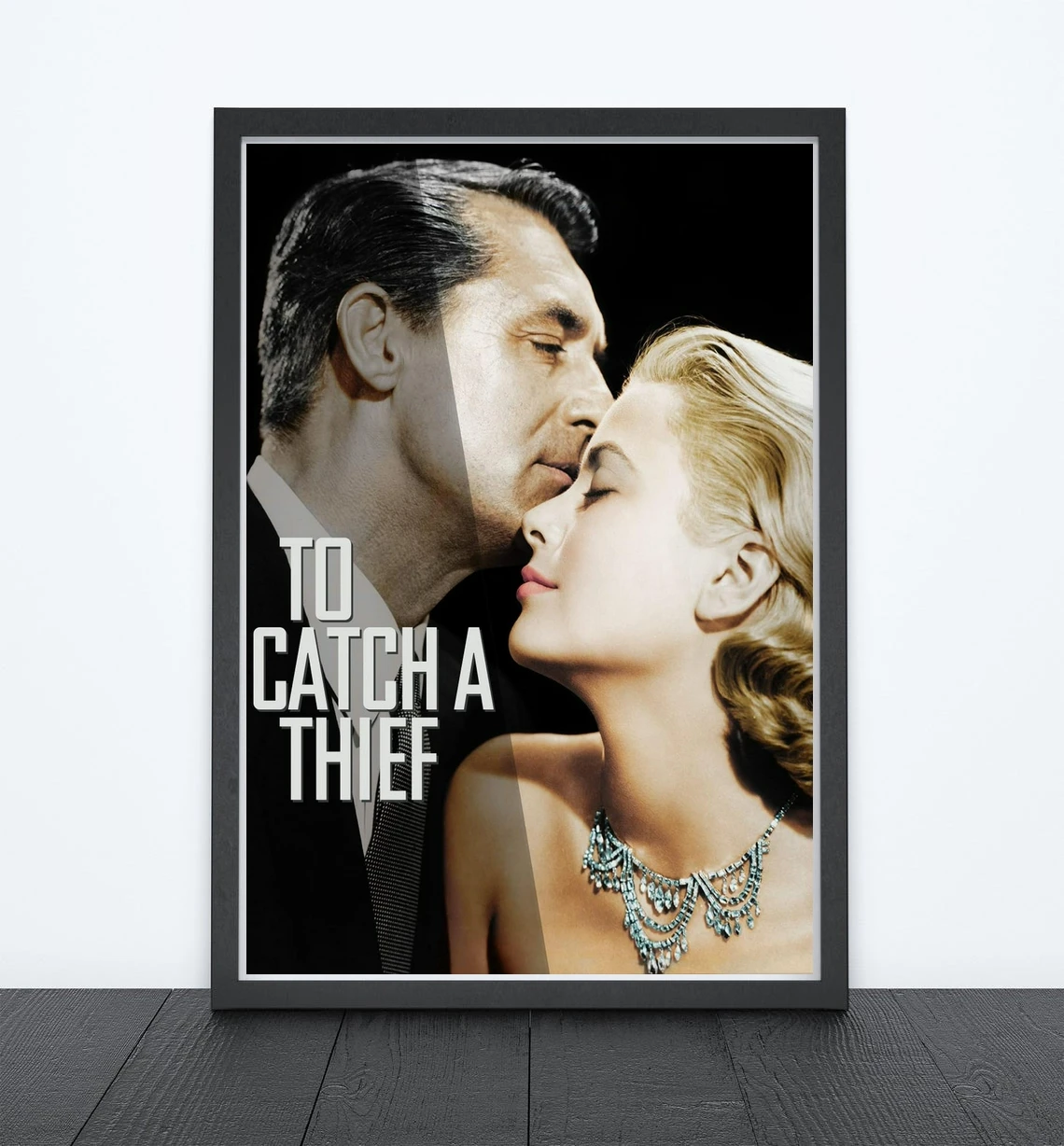 To Catch a Thief (1955) Poster American Romantic Thriller Film Wall Decor Alfred Hitchcock Art Gift