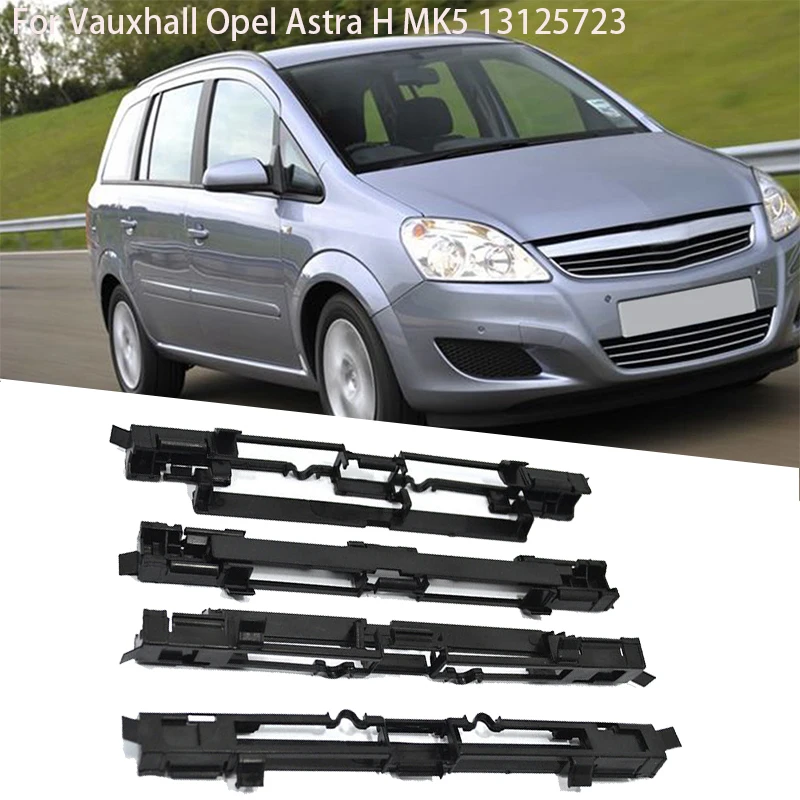 

13125723 5187878 5187915 Car Roof Laggage Carrier Rail Trim Moulding Cover Roof Rack Holder For Vauxhall Opel Astra H MK5