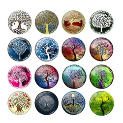 10Pcs/Lot Fridge Magnets Tree of Life Home Decoration Magnets for the Refrigerator Kitchen Accessories Magnetic White Board
