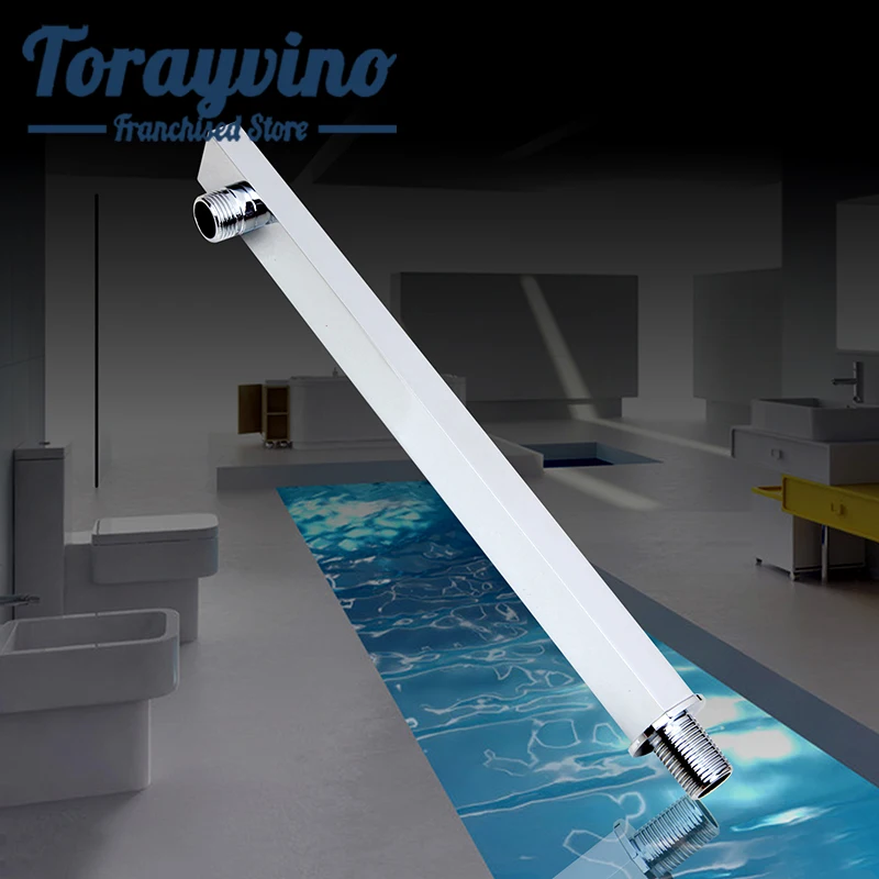 Torayvino bathroom Shower rod chrome brass Shower rod Replacement 24 inch only Shower rod 5600C