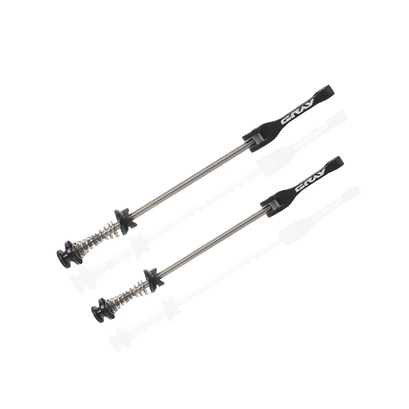 Titanium Alloy Bicycle Hubs Screw Rods, Axis Screw, QR Skewer Lever Parts, Bike Quick Release, 1 Pair