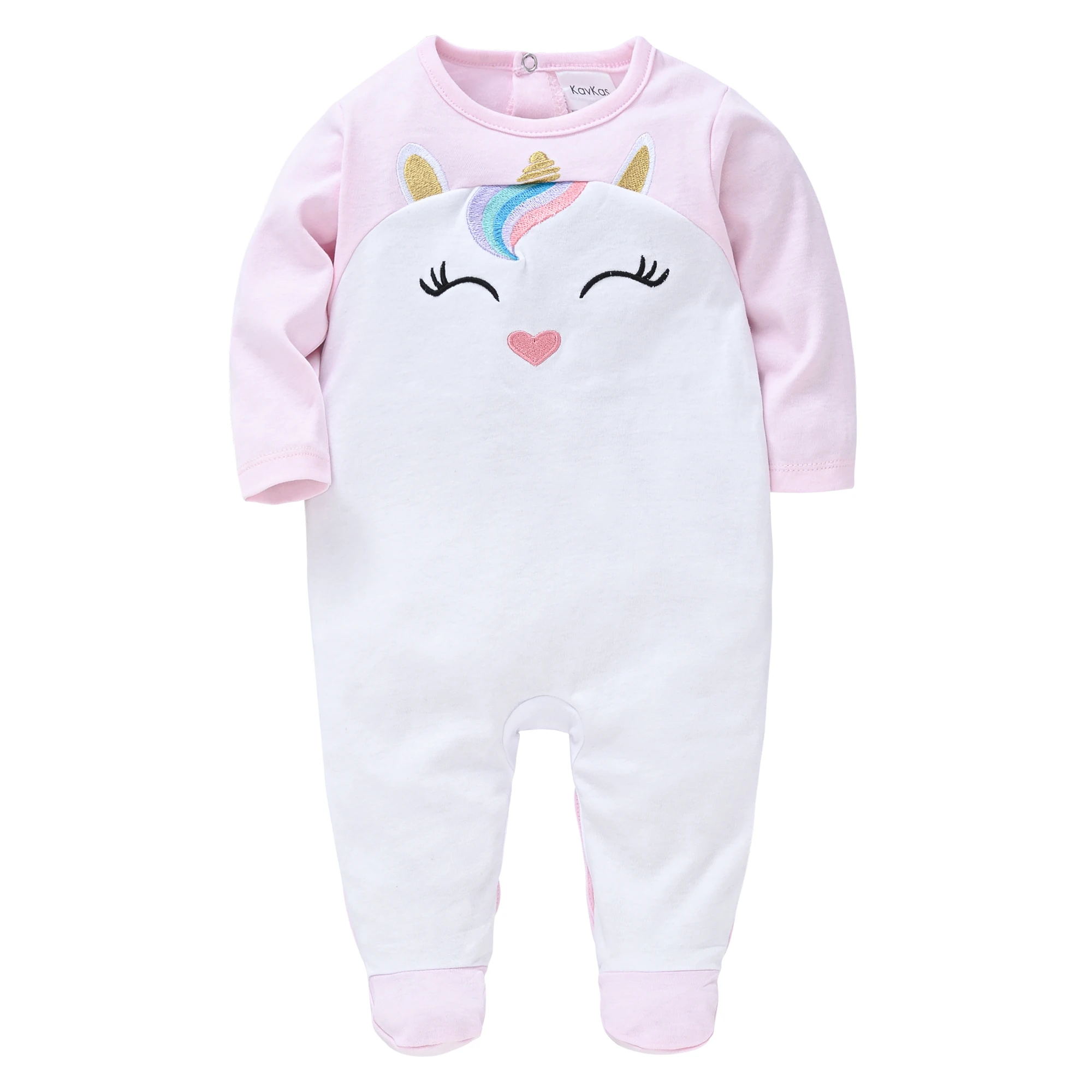 Newborn Baby Girl Rompers Cartoon Infant Boy Jumpsuit Roupas Bebe De Cotton Newborn Body Suit Baby Pajama Kids Cartoon Jumpsuits