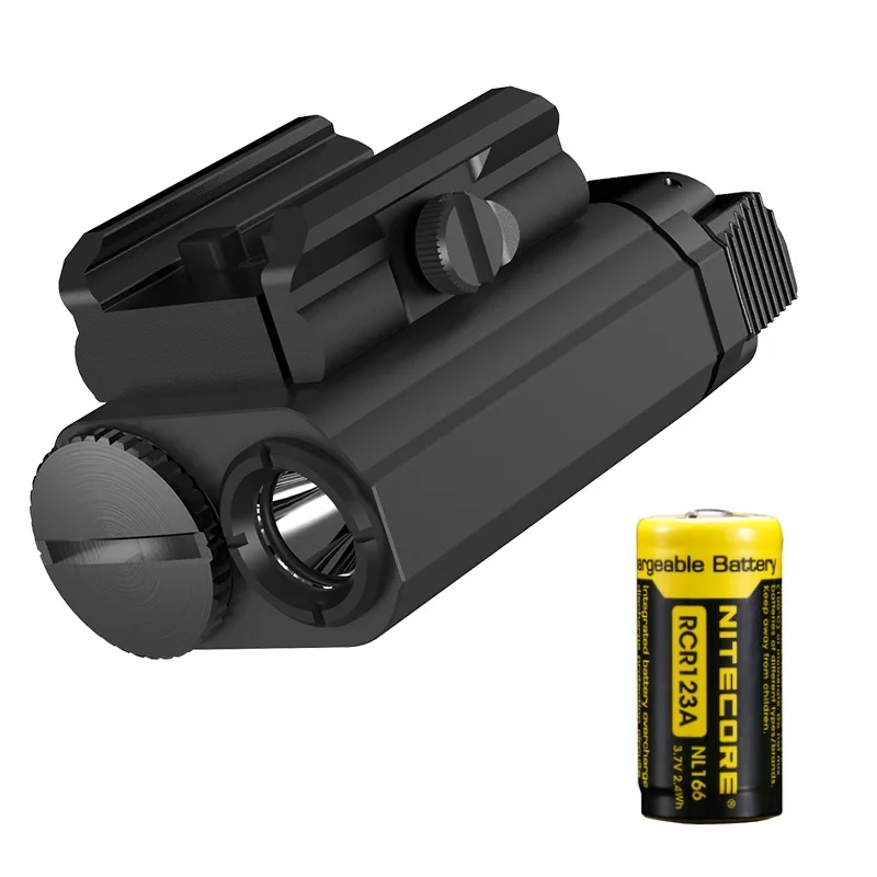 

NITECORE NPL20 Gun Flashlight Rechargeable Tactical Flashlight XP-G3 S3 LED 460 Lumen Led Flashlight for Shooting Sports