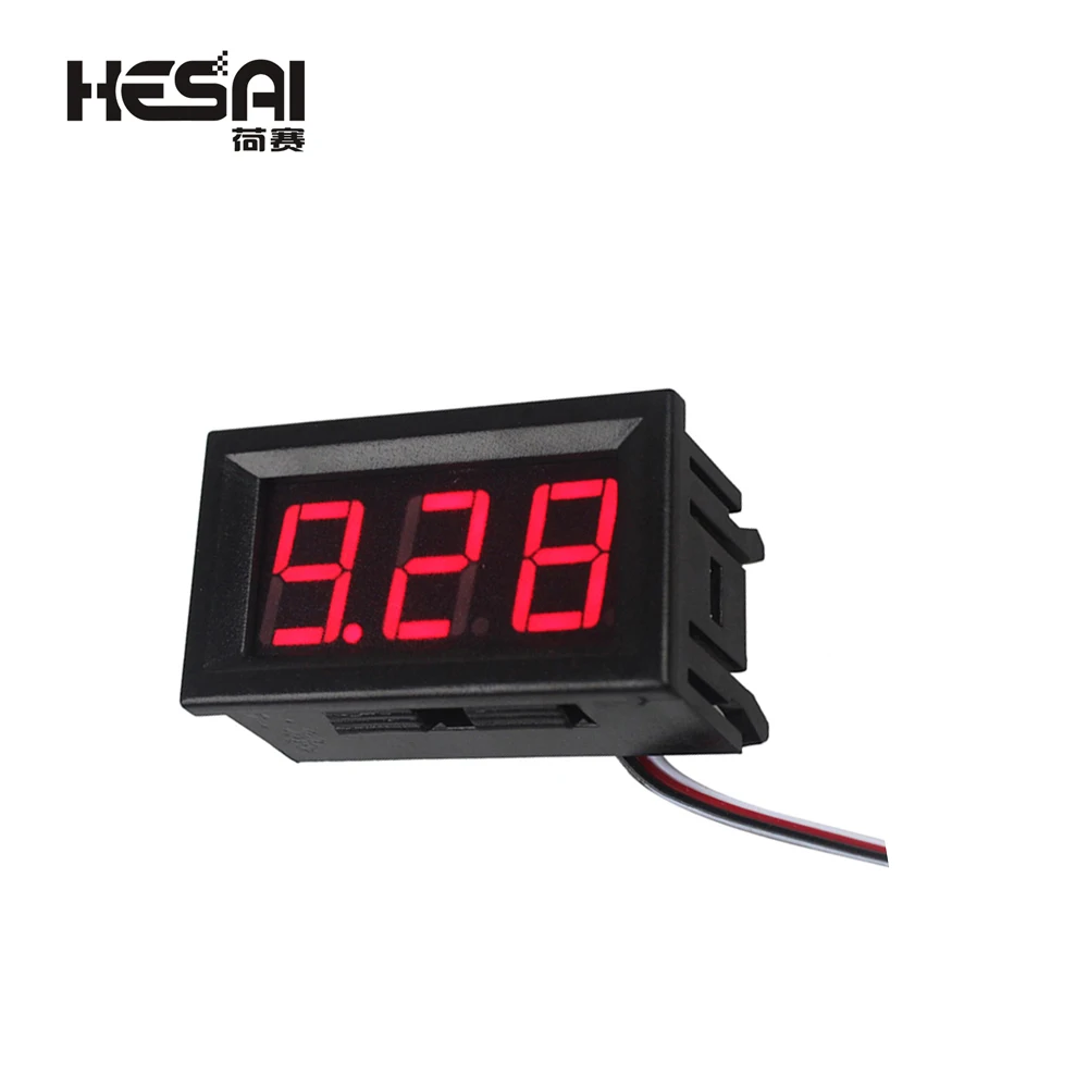 4.5-30V DC Car Motor Red LED Digital Voltmeter Gauge Volt Voltage Panel Meter LED Displays