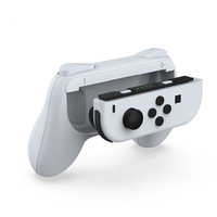 DOBE Left+Right Joypad Bracket Holder Handle Grip Case for Nintend Switch OLED Joy Pad Controller Gamepad HandGrip Stand Support