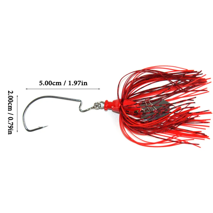 1pc Crankbait Tackle Fishing Lure Sea Chatterbait Spinnerbait Hard Bait Artificial Weights 15-20g Wobbler For Pike Fish Trolling