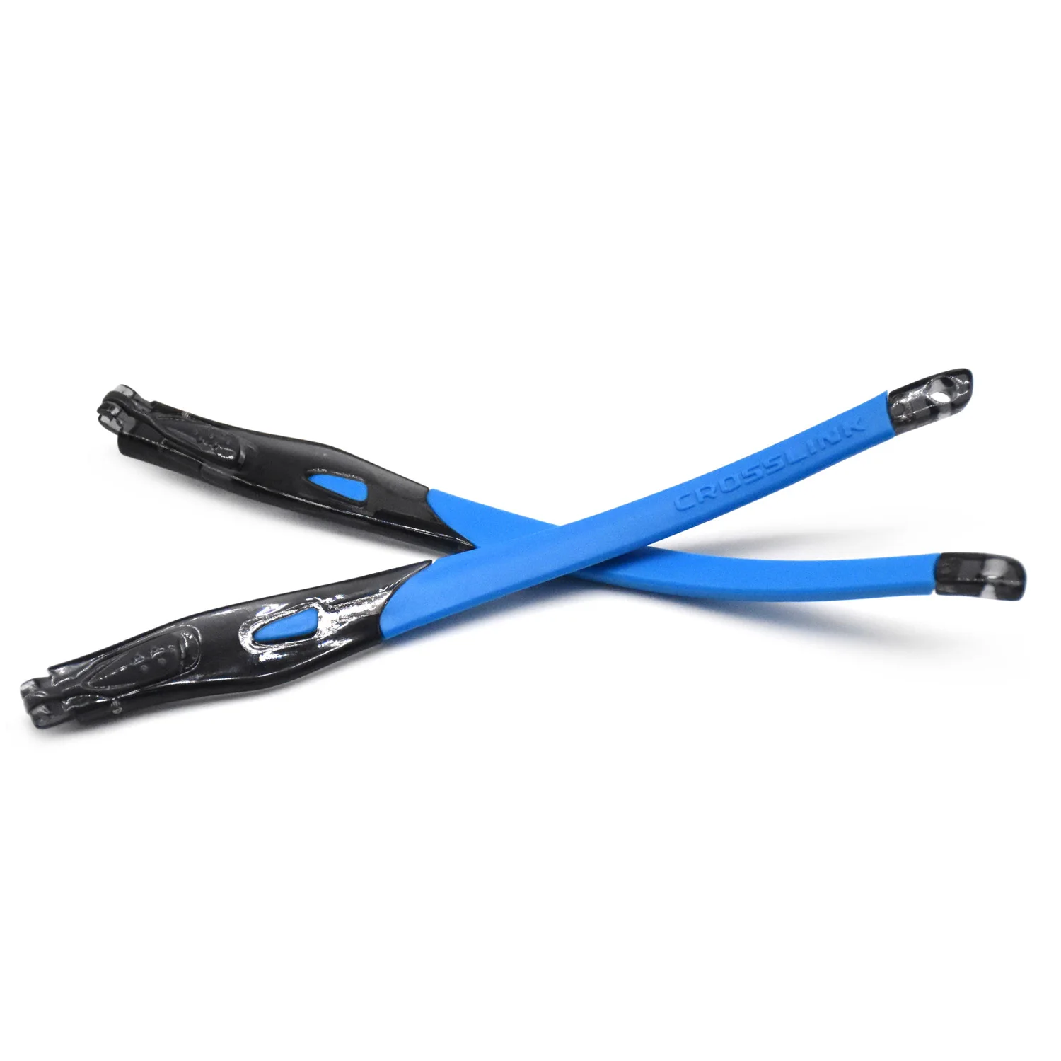 

Сменные прозрачные черные ножки из синей резины HKUCO для оправы очков Crosslink Sweep/Switch