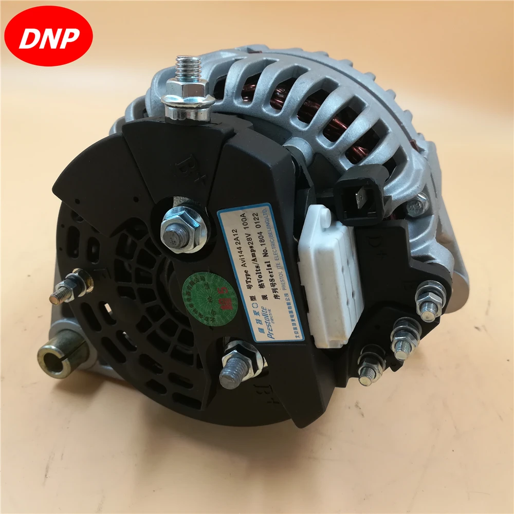 DNP 24V 110A Bus Alternator Generator Fits For Bus Prestolite 370100386 AVI1442A21