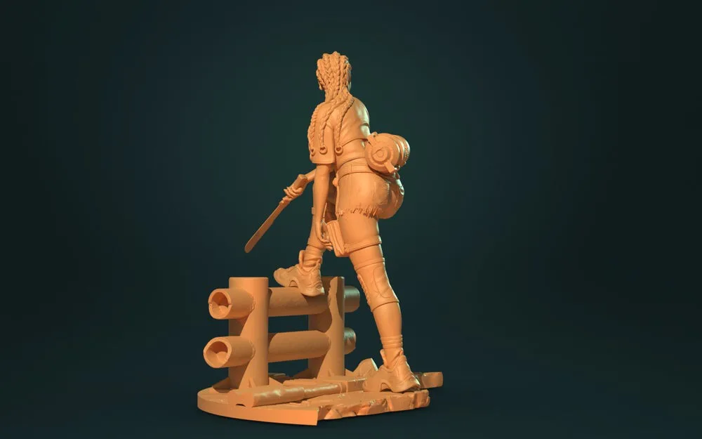 1/20   Resin Model Figure GK , With scenes ,  Unassembled and unpainted kit