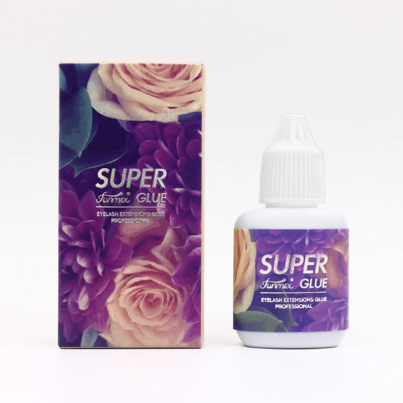 All series FUNMIX 5-10g Professional Individual Eyelash Glue 0.5 second DRY Eyelash Extension Glue Adhesive
