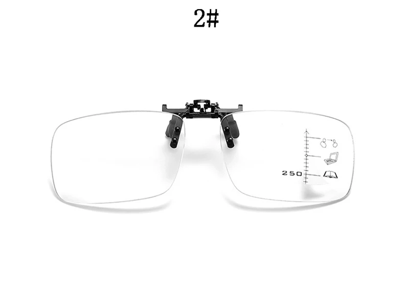 Clip-On-Lesebrille mit Vergrößerungsfunktion, Anti-Blaulicht, für Damen und Herren, zum Sehen in der Nähe und in der Ferne, Clip-Linsen, Presbyopie-Brille +1,0~+3,5 – Detail 13