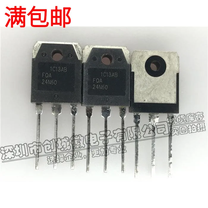 10PCS/Lot   24N60 FQA24N60 MOS 23.5A/600V N TO-3P